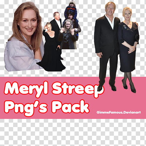 Meryl Streep transparent background PNG clipart