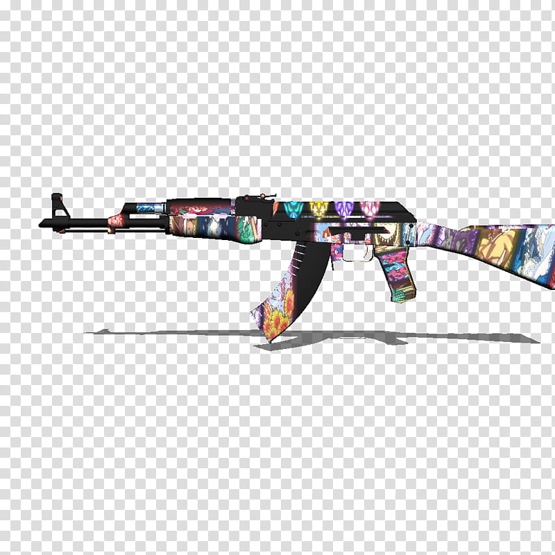 AK Skins Based on CS GO Model transparent background PNG clipart