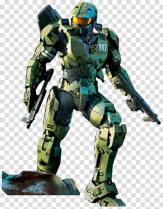 HaloLegends Master Chief MkIV, green Robot character transparent background PNG clipart