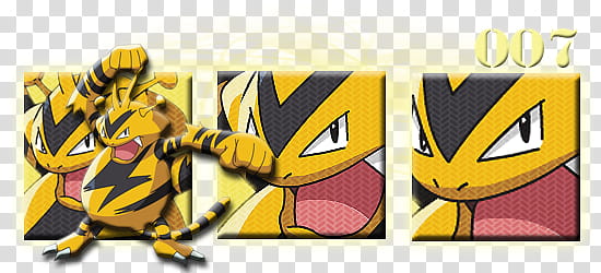banner pokemon electabuzz, Pokemon character illustration transparent background PNG clipart