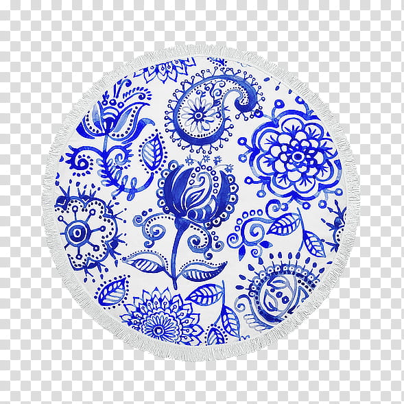 Floral Ornament, Paisley, Textile, Floral Design, Porcelain, Blue, Dishware, Plate transparent background PNG clipart