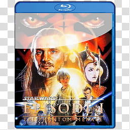 Bluray  Star Wars Episode  The Phantom Me, Star Wars Episode I The Phantom Menace  icon transparent background PNG clipart