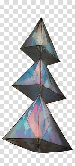Little, three triangular transparent background PNG clipart