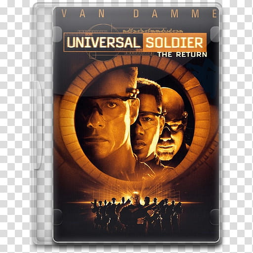 Movie Icon Mega , Universal Soldier, The Return, Universal Soldier case transparent background PNG clipart