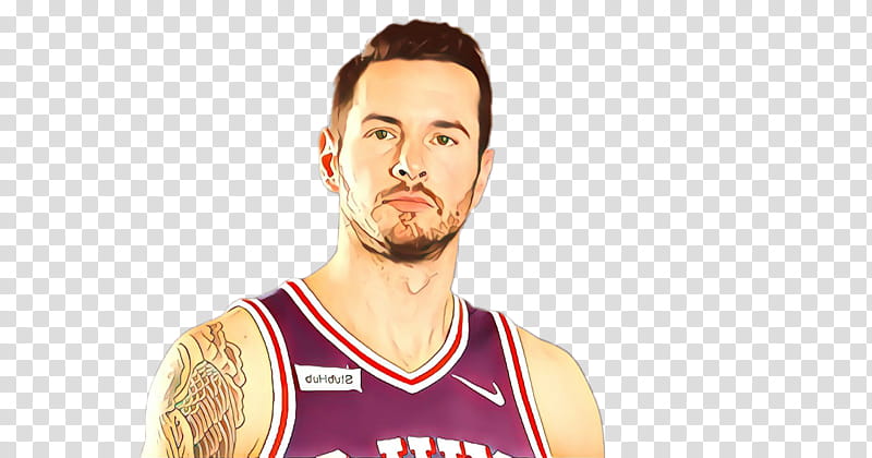 basketball player facial hair forehead nose chin, Cartoon, Team Sport, Muscle, Gesture transparent background PNG clipart