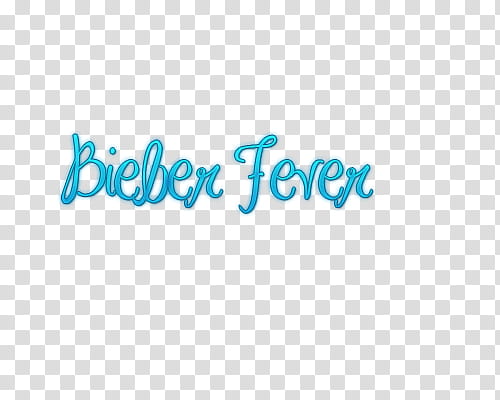 textos Bieber Fever transparent background PNG clipart