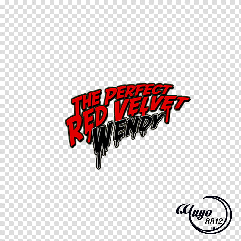RED VELVET LOGO, The Perfect Red Velvet Wendy logo transparent background PNG clipart