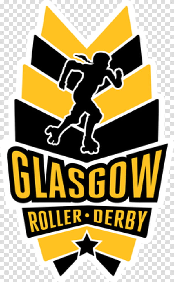 Football, Glasgow Roller Derby, Logo, British Roller Derby Championships, Sports League, Hamburg, Magazine, Yellow transparent background PNG clipart