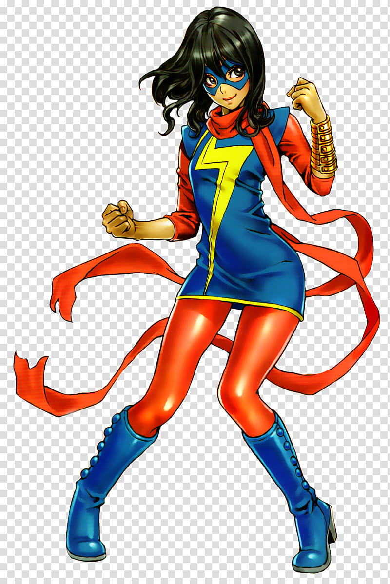 Ms Marvel Render transparent background PNG clipart