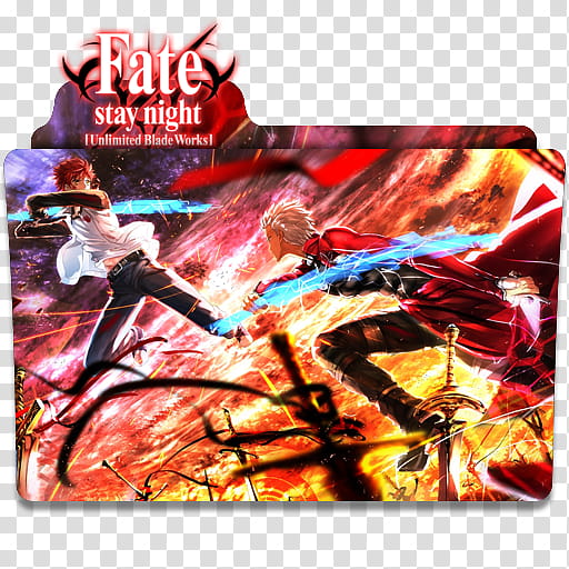 Anime Icon , FateStay Night UBW Second Season v, Fate Stay Night poster transparent background PNG clipart