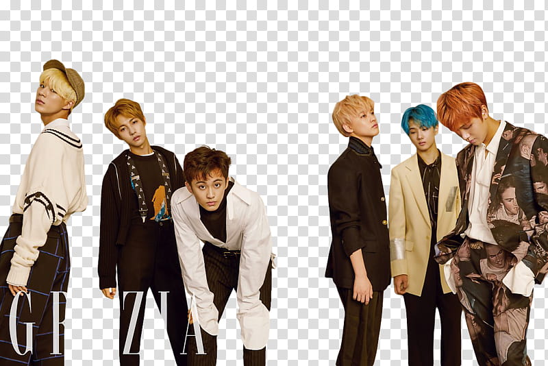 NCT DREAM Grazia, male music band transparent background PNG clipart
