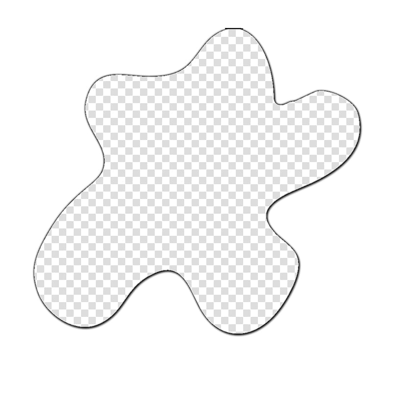 Mancha, black blob drawing transparent background PNG clipart