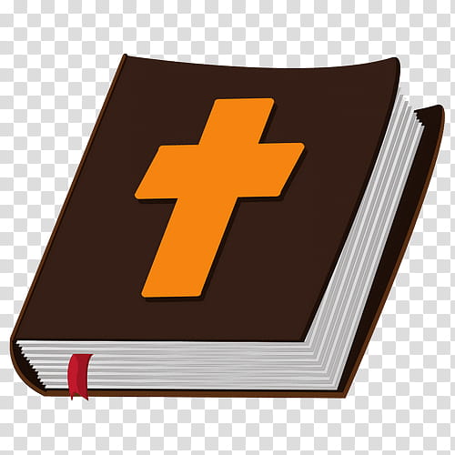 Icon Design, Bible, Religion, Christianity, Orange, Symbol, Logo transparent background PNG clipart