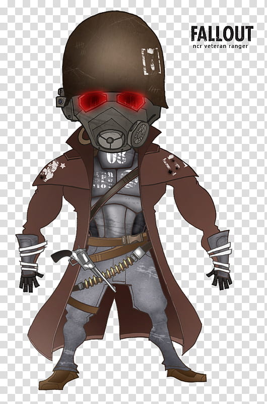 NCR Veteran Ranger, masked charcater transparent background PNG clipart