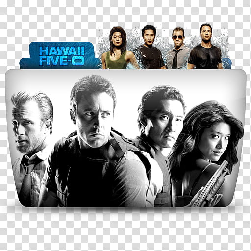 TV Folder Icons ColorFlow Set , Hawaii  O, Hawaii Five-O movie folder icon transparent background PNG clipart