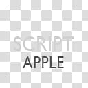 Gill Sans Text More Icons, AppleScript Editor, rectangular gray border transparent background PNG clipart