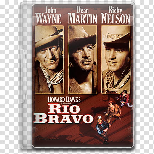 Movie Icon Mega , Rio Bravo, Rio Bravo DVD case transparent background PNG clipart