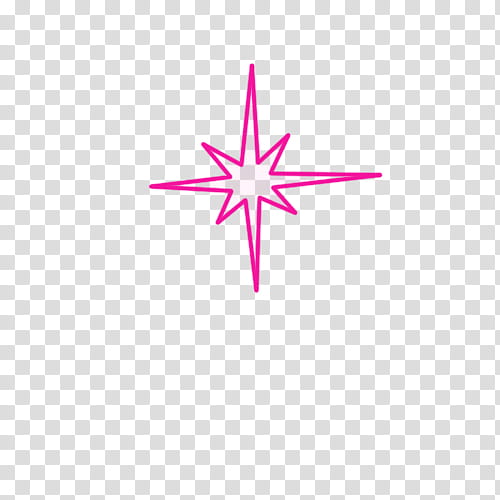 Corazones y estrellas en, pink star illustration transparent background PNG clipart
