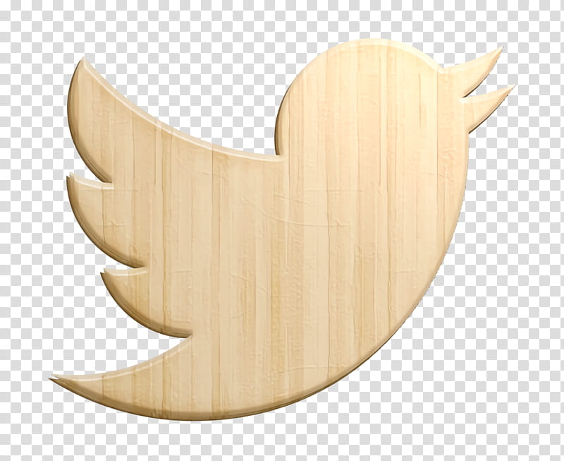 social icon twitter icon, Wing, Logo, Wood, Ear, Carving transparent background PNG clipart