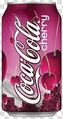 Coca-Cola Cherry art transparent background PNG clipart