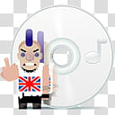 What kind of music are U, man wearing tank top and compact disc transparent background PNG clipart