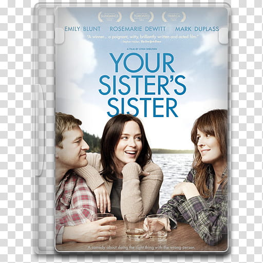 Movie Icon , Your Sister's Sister, Your Sister's Sister DVD case transparent background PNG clipart