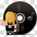 What kind of music are U , black disc illustration \ transparent background PNG clipart