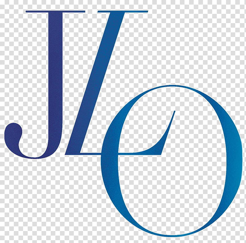 Logo De JLO  Editado, blue JLO logo illustration transparent background PNG clipart