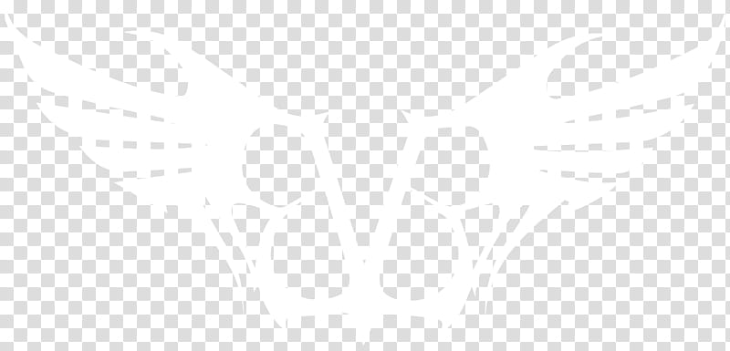 Black Veil Brides Logo  , white wing transparent background PNG clipart