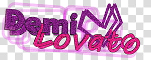 textos de Demi Lovato transparent background PNG clipart thumbnail