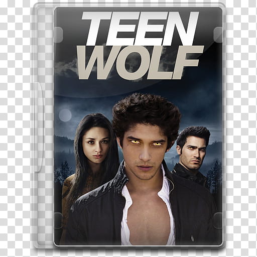 TV Show Icon , Teen Wolf, Teen Wolf DVD case illustration transparent background PNG clipart