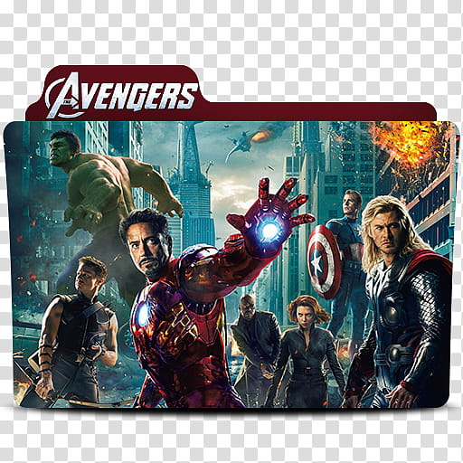 Avengers Folder Icon, Avengers transparent background PNG clipart