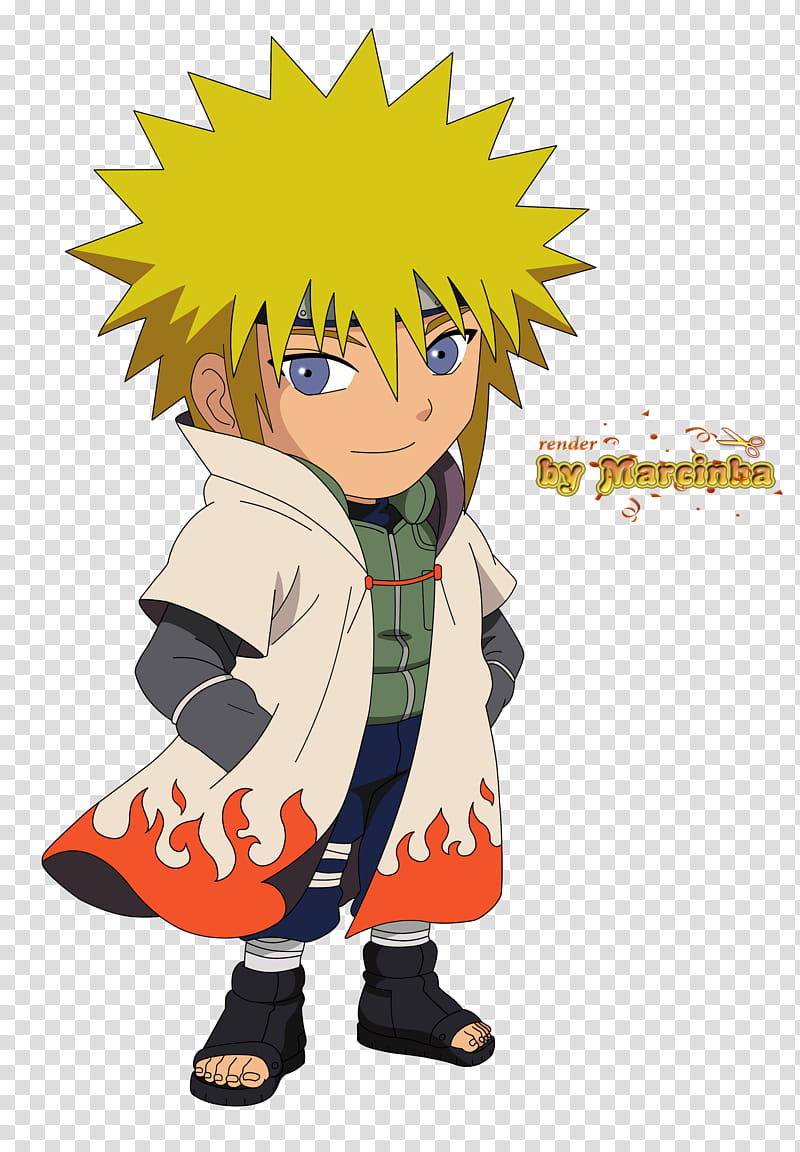 Chibi Namikaze Minato, Minoto Naruto transparent background PNG clipart