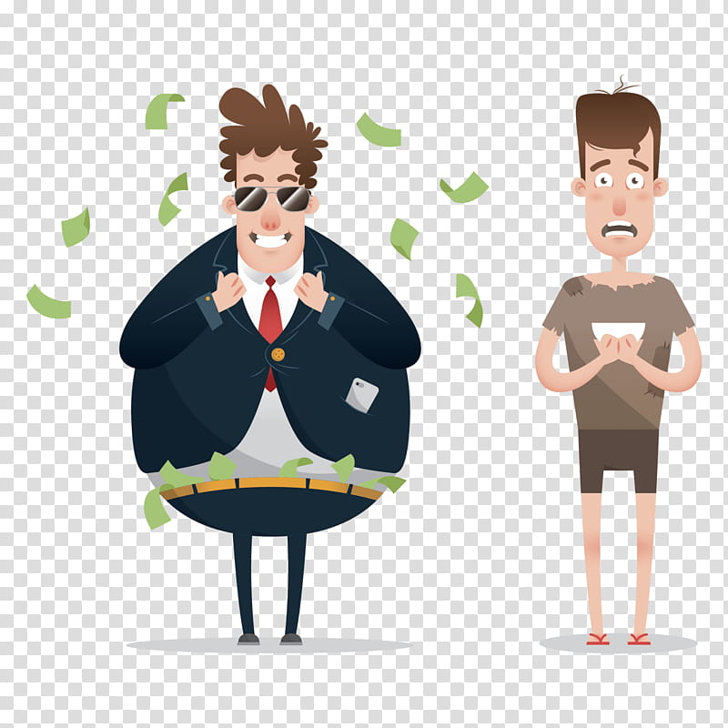 Person, Man, Poverty, Wealth, Cartoon, Animation, Gesture transparent background PNG clipart