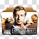TV Series folder icons PACK , The Mentalist x transparent background PNG clipart
