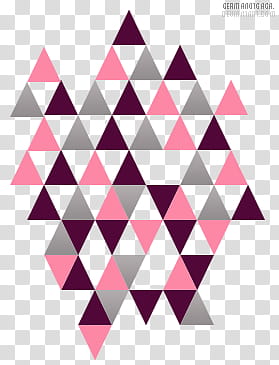Textures , gray, pink, and purple triangular pattern transparent background PNG clipart