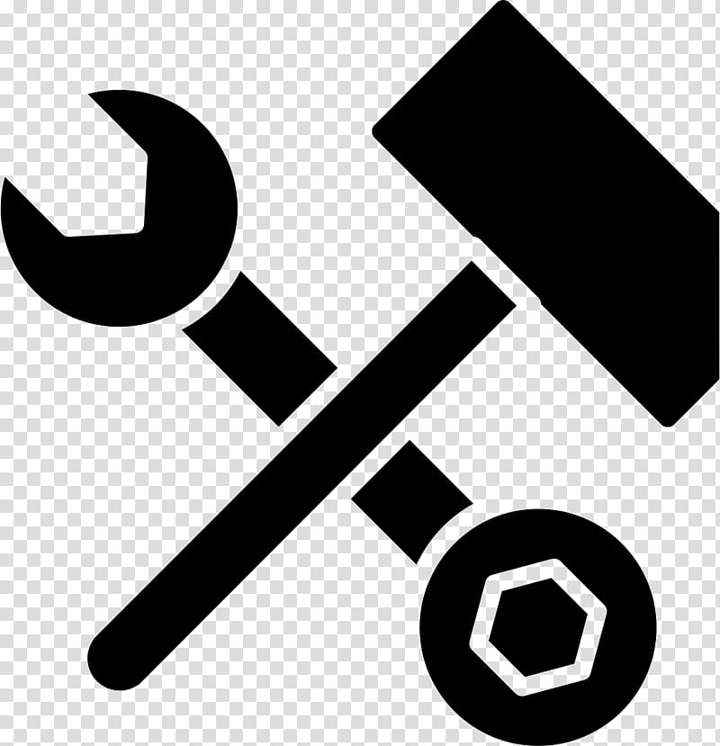 Icon Design, Tool, Computer Software, Logo, Symbol, Line, Blackandwhite transparent background PNG clipart