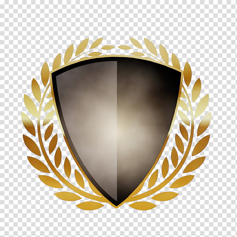 Classic Blank Shield Gold Logo Design Graphic by shikatso · Creative Fabrica