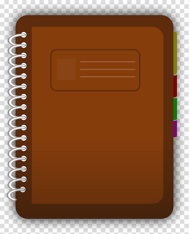 Graphic, Diary, Open Diary, Brown, Orange, Rectangle, Square transparent background PNG clipart