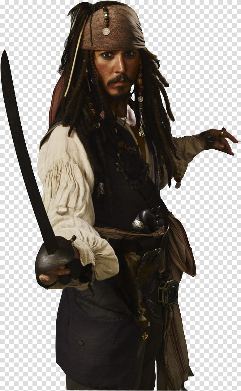 Captain Jack Sparrow Pirates of the Caribbean , Jack Sparrow transparent background PNG clipart