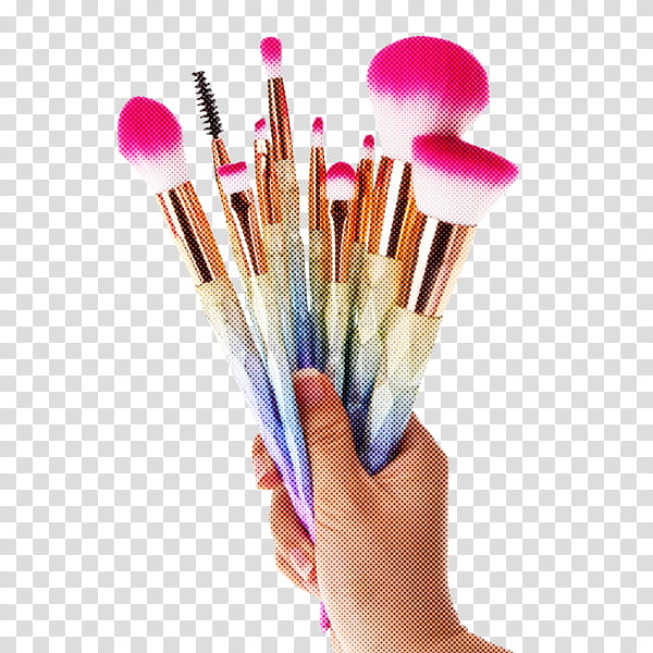 brush makeup brushes cosmetics hand eye, Finger, Nail, Tool, Makeup Artist, Eye Shadow transparent background PNG clipart