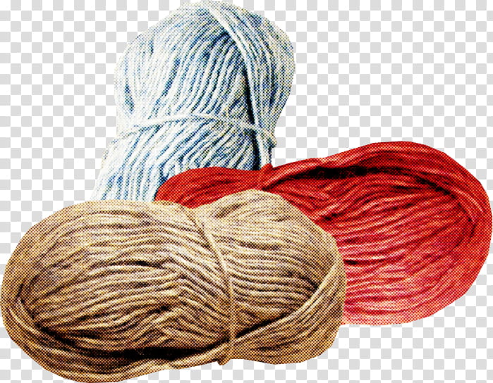 thread wool woolen textile twine, Rope transparent background PNG clipart