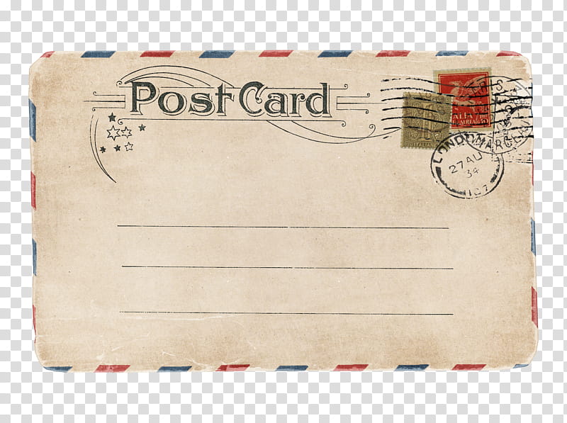 Mail for Me, Post card letter illustration transparent background PNG clipart
