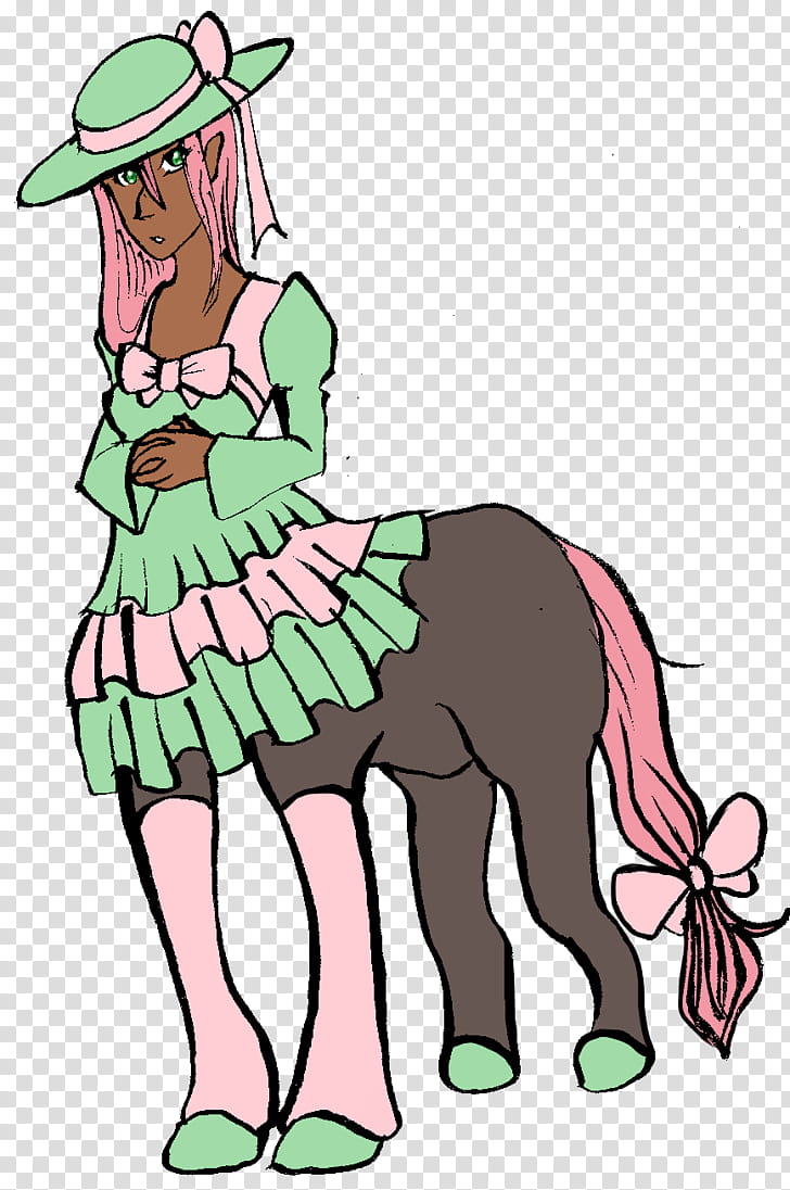 Monster Girl Challenge Day Two , Centaur transparent background PNG clipart