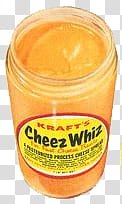 vintage things s, Kraft's Cheez Whiz jar transparent background PNG clipart
