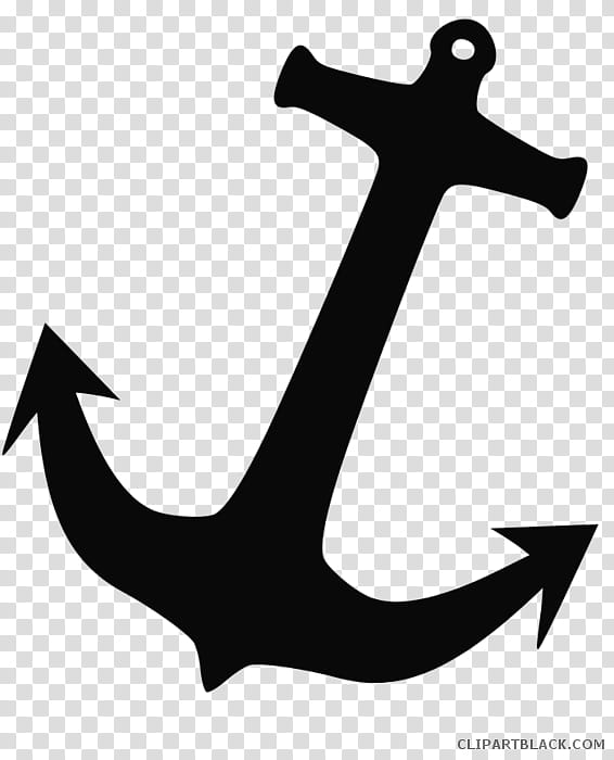 Boat, Anchor, Blue Anchor, Logo, Ship, Black And White , Line
