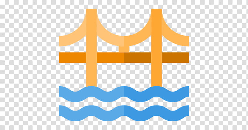 Golden, Golden Gate Bridge, Coker Unit, Computer Font, Blue, Yellow, Line, Aqua transparent background PNG clipart