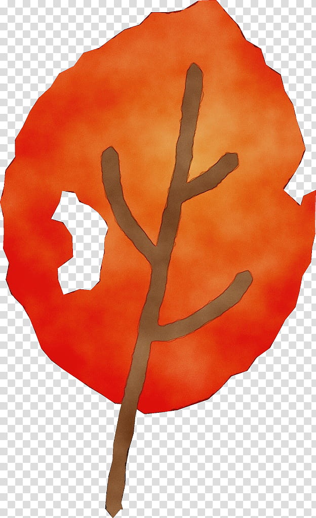 Orange, Watercolor, Paint, Wet Ink, Red, Tree, Plant, Coquelicot transparent background PNG clipart