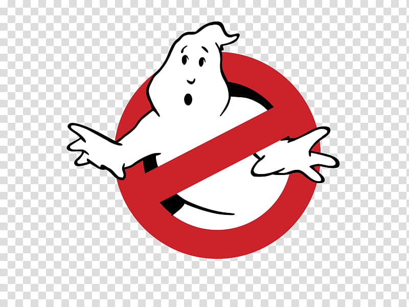 Ghostbusters Red, Slimer, Logo, Symbol, Line Art transparent background PNG clipart