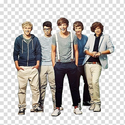 One Direction transparent background PNG clipart